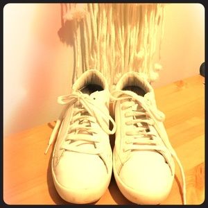 Zara white sneakers
